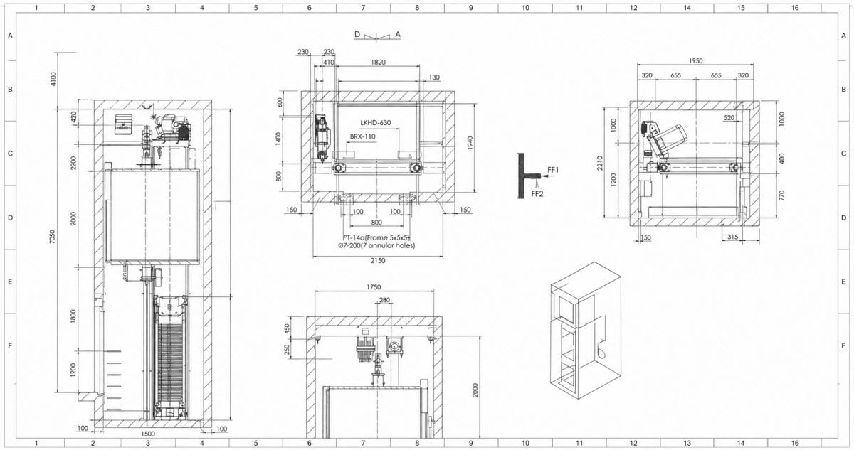 Thông số thang máy gia đình cần biết trước khi xây nhà (tránh đập sửa tốn kém)
